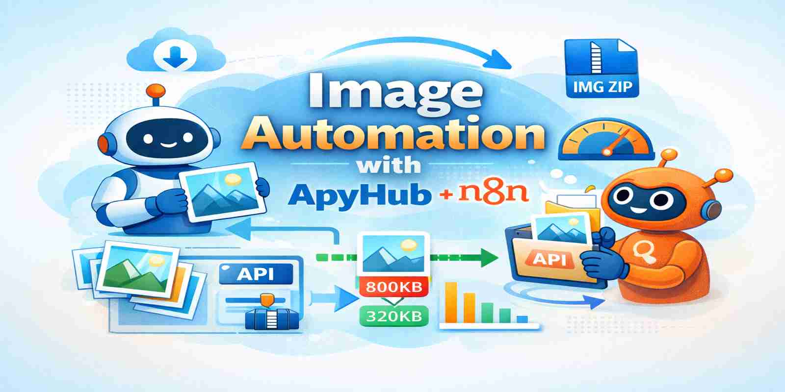 Compress Images Automatically Using ApyHub and n8n (No Coding Required)